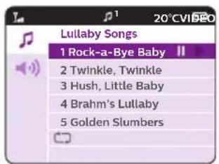 Lullaby Songs 1 Rock-a-Bye Baby 2 Twinkle, Twinkle 3 Hush, Little Baby 4 Brahm's Lullaby 5 Golden Slumbers