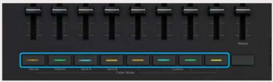 NOVATION Launchkey 61 MK3 - Tilkobling/Vælg (kun Launchkey 49, 61 og 88) - 2