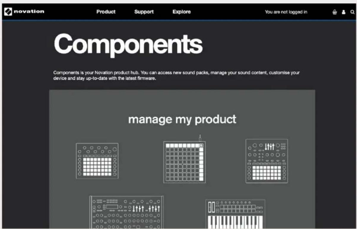 NOVATION Launchkey 61 MK3 - Brugerdefinerede tilstande og komponenter - 1