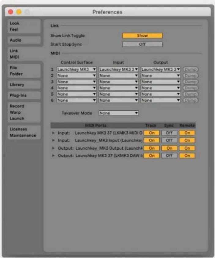 NOVATION Launchkey 49 MK3 - Opsætning - 2