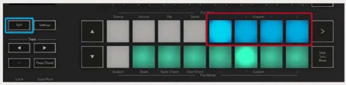 NOVATION Launchkey 25 MK3 - Brugerdefinerede tilstande - 1