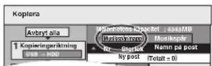 PANASONIC DMR-EH53 - ■ Att registrera en lista med mapp som grundval - 1