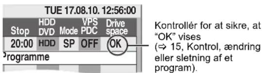 PANASONIC DMR-EH53 - Tryk på [GUIDE]. - 2