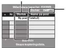 PANASONIC DMR-EH53 - KOPIERA Navigator/Ikoner på kopieringslistan och funktioner - 6