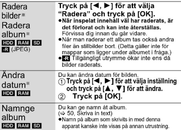 PANASONIC DMR-EH53 - Tryck på [▲, ▼] för att välja önskad operation och tryck på [OK]. - 3