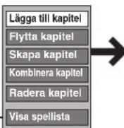 PANASONIC DMR-EH53 - Redigera och spela upp Spellistor (Video)/kapitel - 4