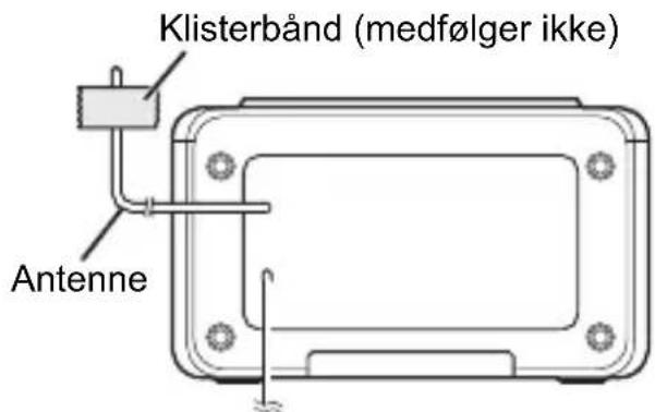 PANASONIC RC-800 - Klargøring af antenne - 1