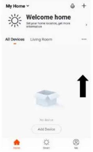 My Home Welcome home Set your home location, get more information All Devices Living Room My device Add Device