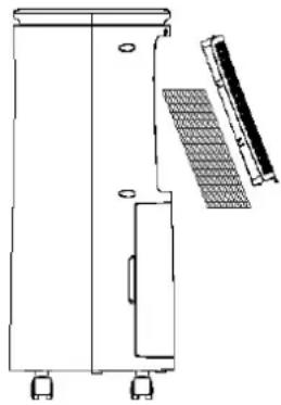 ElectriQ CD20LEB - FITTING THE OPTIONAL FILTERS - 3