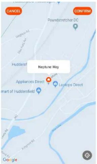 CANCEL Poundstretcher DC CONFIRM Huddersf Neptune Way Appliances Direct Smart of Huddersfield Laptops Direct Google