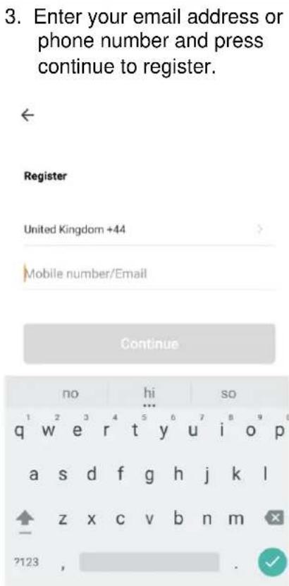 ElectriQ PD45E - REGISTER THE APP - 3