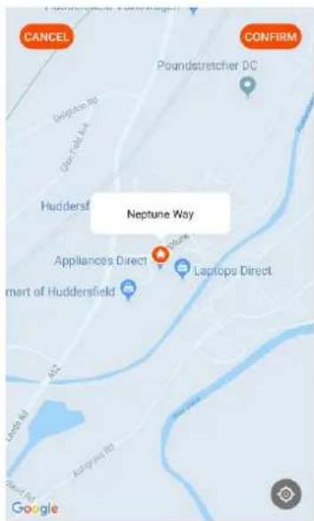 CANCEL Poundsstretcher DC CONFIRM Huddersf Neptune Way Appliances Direct Laptops Direct Mart of Huddersfield Google