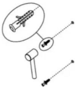 ElectriQ ECFIRPH7W - WALL MOUNTING INSTRUCTIONS - 2