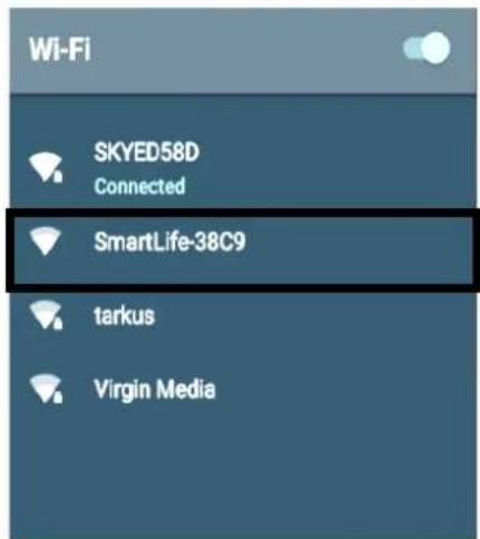 Wi-Fi SKYED58D Connected SmartLife-38C9 tarkus Virgin Media