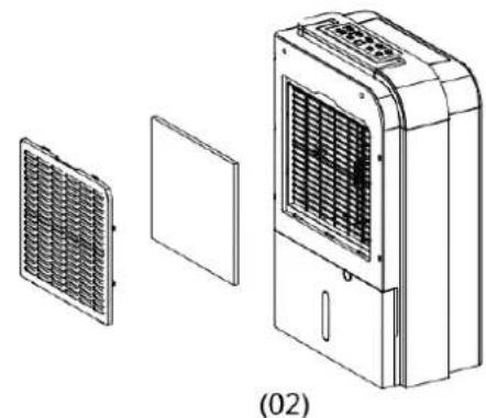ElectriQ DESD9LW - CARBON FILTER (OPTIONAL) - 2