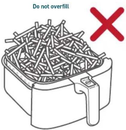 Do not overfill X