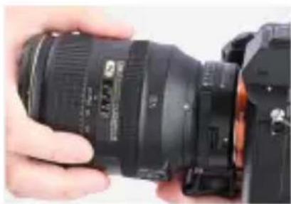 Vello LAG-MFT-NF - REMOVING THE LENS ADAPTER - 1
