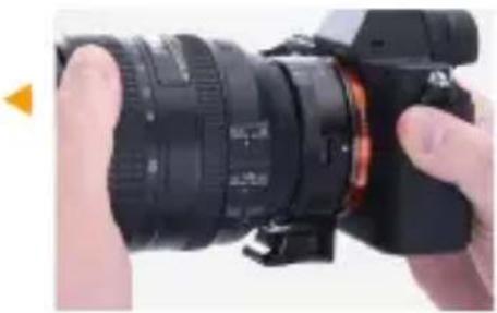 Vello LAG-MFT-NF - MOUNTING THE LENS ADAPTER - 5
