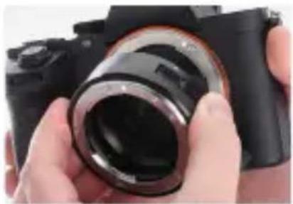 Vello LAG-MFT-NF - MOUNTING THE LENS ADAPTER - 1