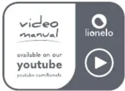 video manual available on our youtube youtube.com/lionelo lionelo