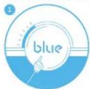 BLUEAIR Blue Pure 221 - Tænd/sluk og hastighedskontrol - 1