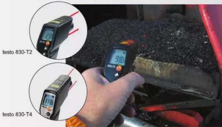 testo 830-T2 testo 830-T4