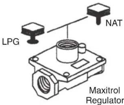 LPG NAT Maxitrol Regulator