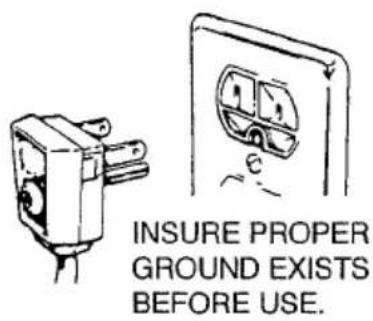 Summit SNL053 - ELECTRICAL GROUNDING INSTRUCTIONS - 1