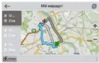 Мій мокарту? B 32... © 21km G 40... © 21km G 16... © 21km