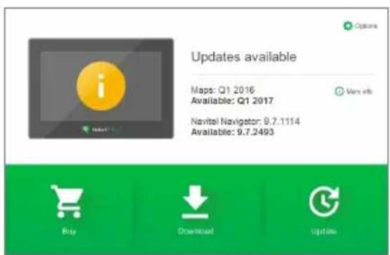 Updates available Maps: Q1 2016 Available: Q1 2017 Navitel Navigator: 9.7.1114 Available: 9.7.2493 Buy Download Update