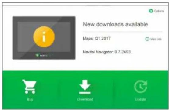 Options New downloads available Maps: Q1 2017 Navtel Navigator: 9.7.2493 Buy Download Update