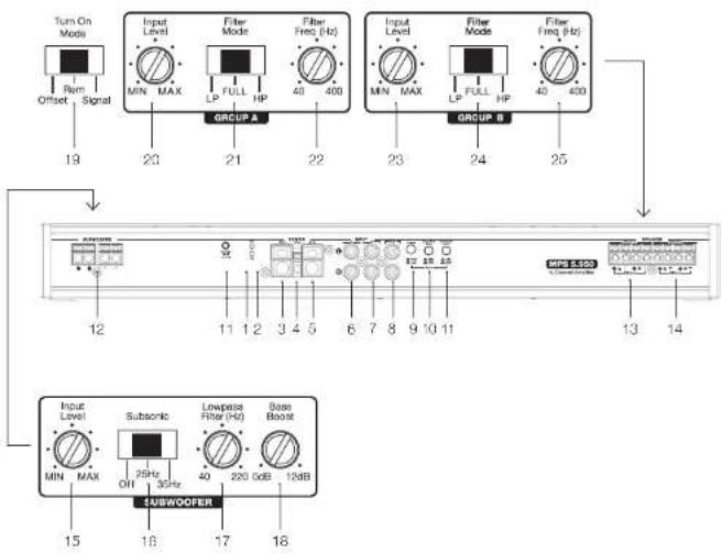 Morel MPS 4.400 - Bass Boost Controller - 1