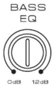 BASS EQ 0dB 12dB