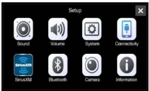 ALPINE iLX-W650 - Touch [Setup]. - 1