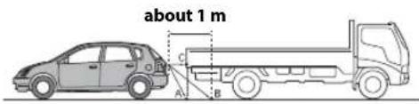 ALPINE iLX-W650 - Distance guidance mark - 2