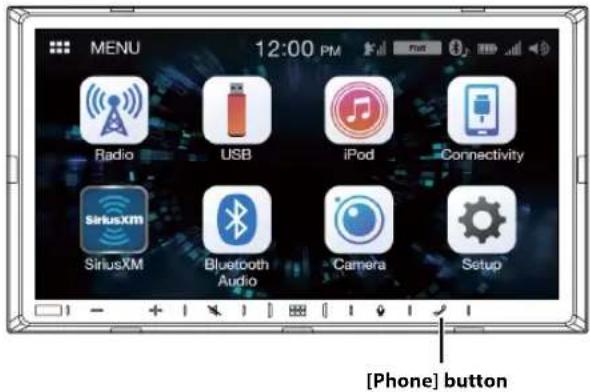 ALPINE iLX-W650 - Hands-free Phone Control - 1