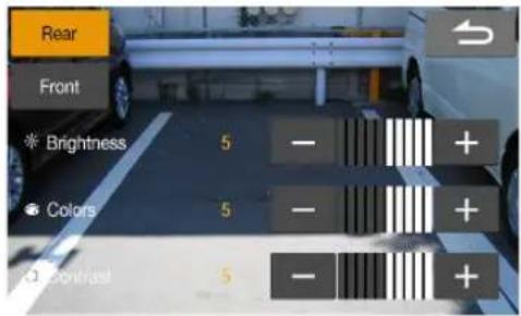 ALPINE iLX-W650 - Camera Picture Quality Setup - 1