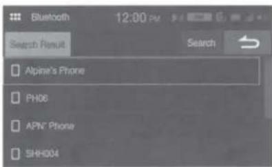 ALPINE iLX-W650 - How to connect to a Bluetooth compatible device (Pairing) - 3