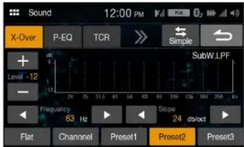 ALPINE iLX-W650 - Touch [Channel] to select the channel. - 1