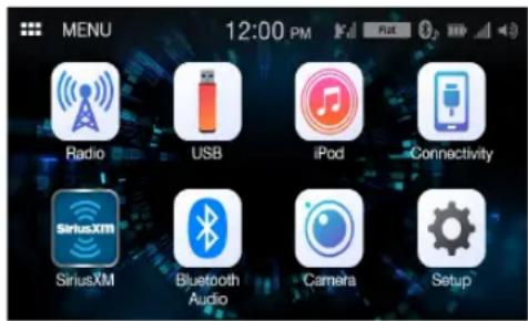 ALPINE iLX-W650 - About the HOME Screen - 2