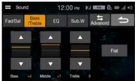 ALPINE iLX-W650 - Simple Sound Settings - 3