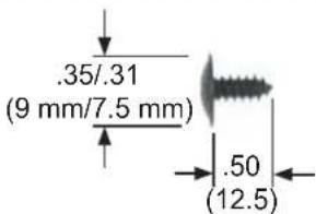 .35/.31 (9 mm/7.5 mm) .50 (12.5)