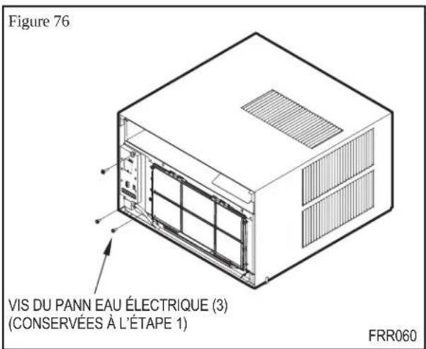 Figure 76 VIS DU PANN EAU ÉLECTRIQUE (3) (CONSERVÉES À L'ÉTAPE 1) FRR060