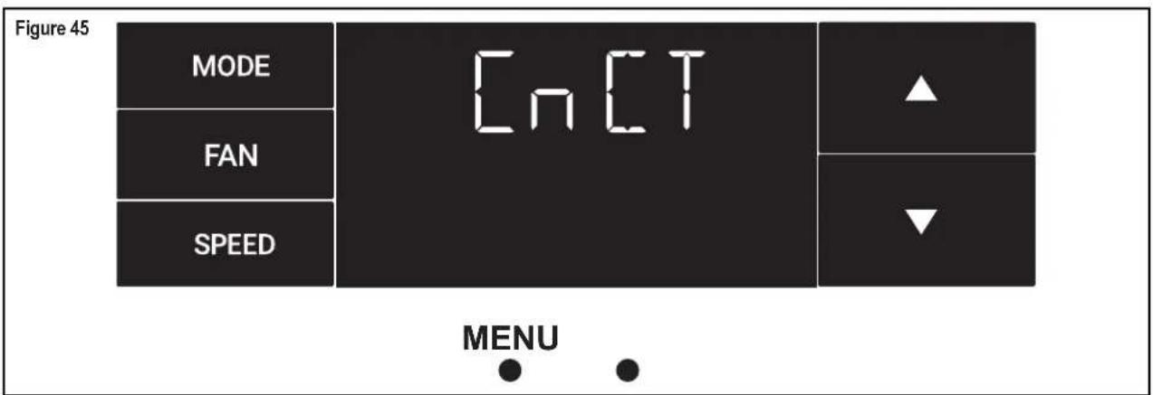 Figure 45 MODE FAN SPEED ENCT MENU