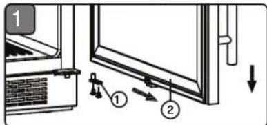 Diagram showing airflow or ventilation system with labeled components and directional arrows