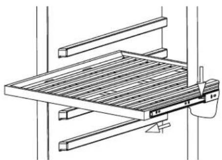 Zephyr PRB24C01BG - Removing the Wooden Shelves - 2