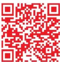Red QR code image, scannable for digital content retrieval