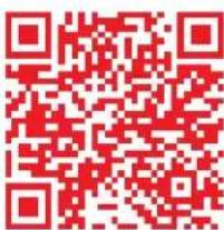 Red QR code image, scannable for digital content retrieval