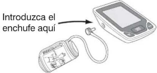Introduzca el enchufe aquí