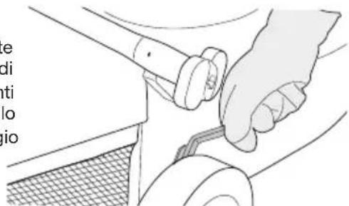 MOUNTFIELD SP53H - REGOLAZIONE ALTEZZA DI TAGLIO - 1
